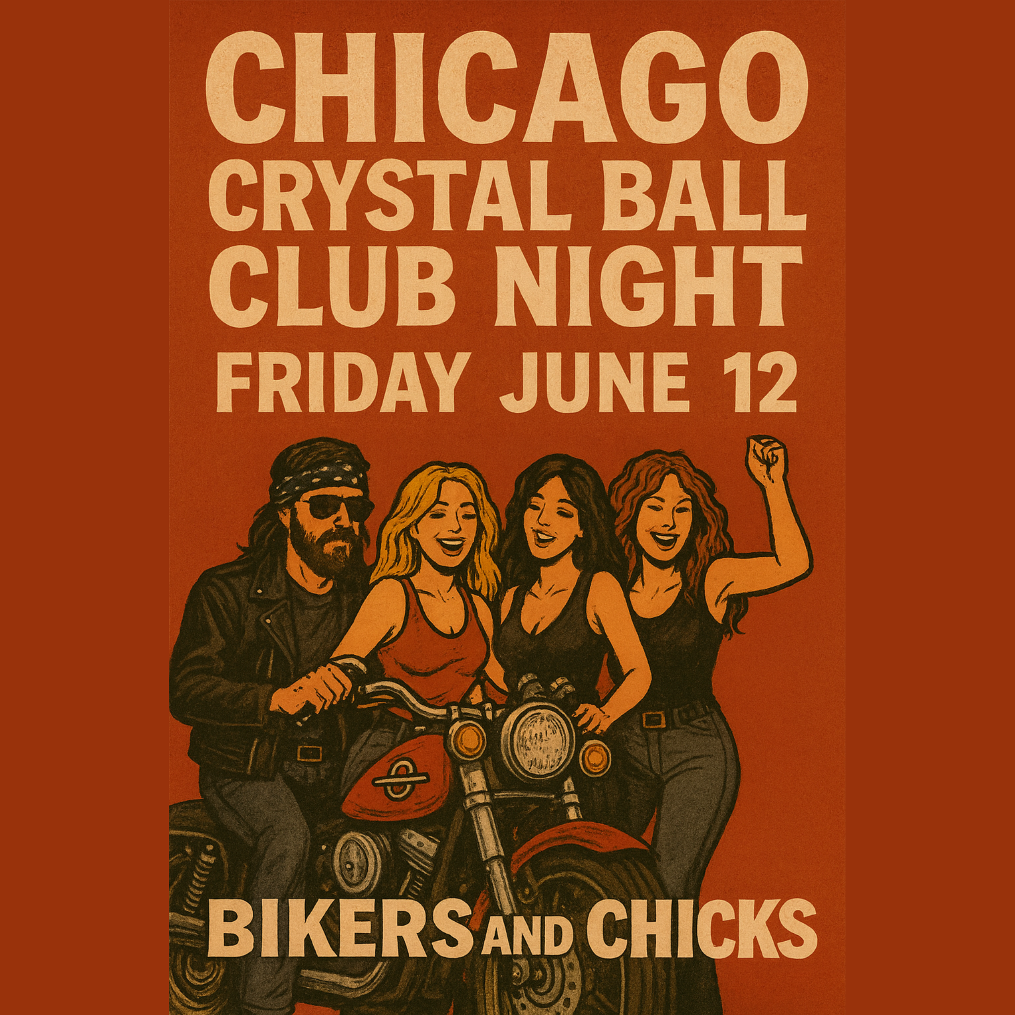 Night Club Square Ad